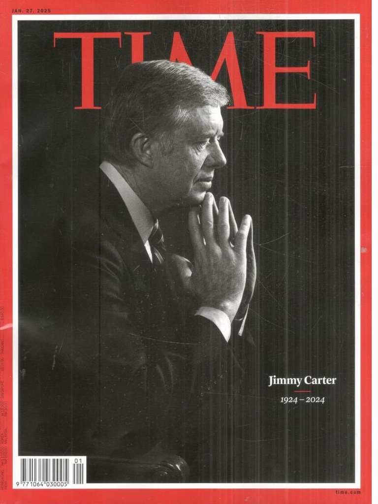 TIME : January 27, 2025 (Jimmy Carter 1924-2024)