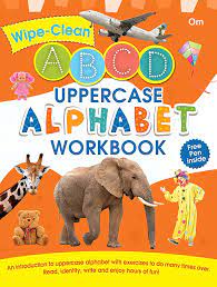 Wipe & Clean ABCD Uppercase  Alphabet Work Book