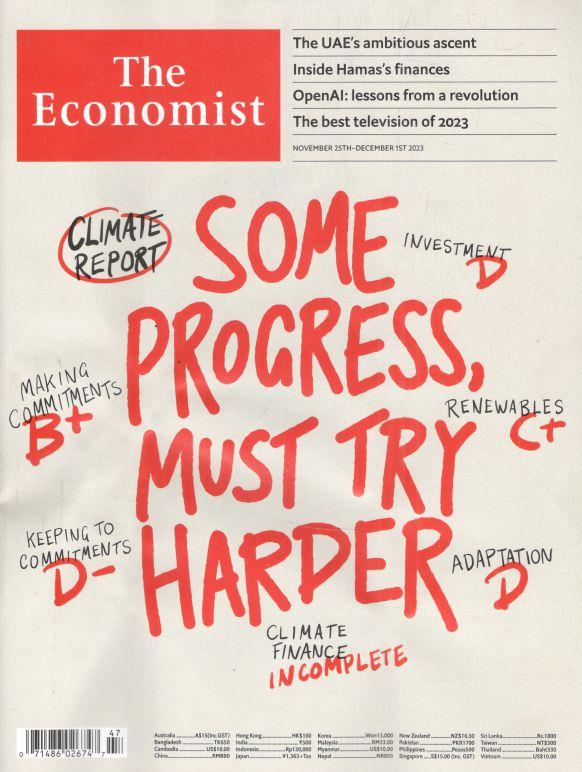 The Economist : November 25th - December 1st, 2023
