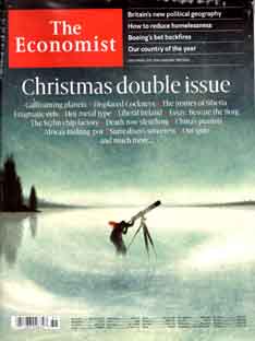 The Economist : December 21st - January 3rd 2020 (Christmas Double Issue)