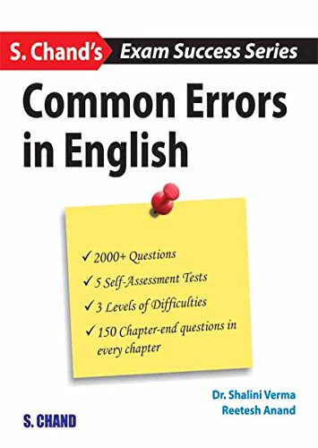 Common Errors in English