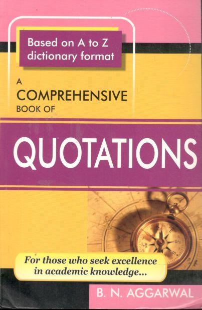 A Comprehensive Book of Quotations