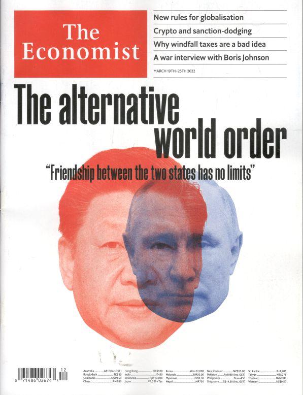 The Economist : March 19th - 25th, 2022
