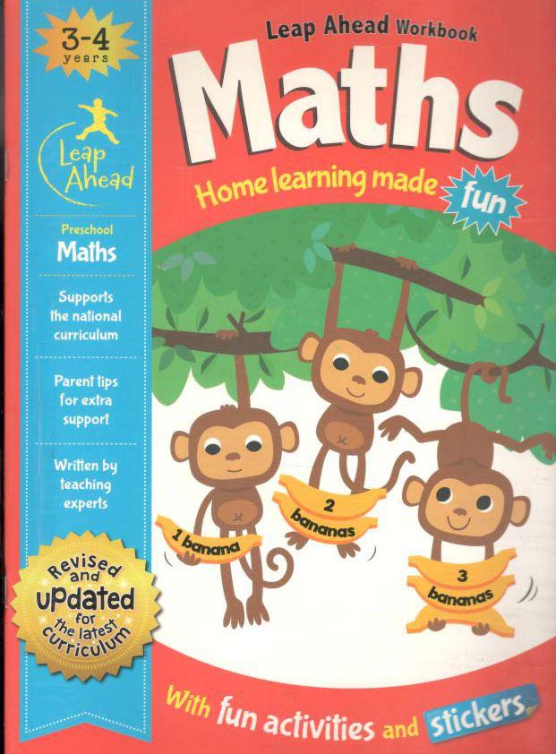 Maths : Home Learning Made Fun (3-4 Years) (Revised Updated)