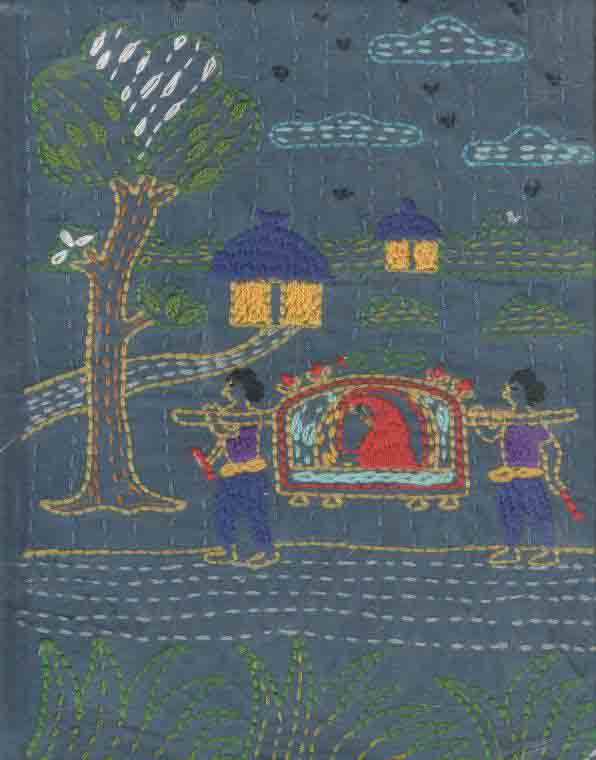 Blue Palkee Notebook : NB-N-C-86-1013