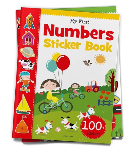My First Numbers Sticker Book: Exciting Sticker