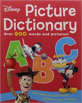 Disney Picture Dictionary Over 200 Words and Pictures (HB )