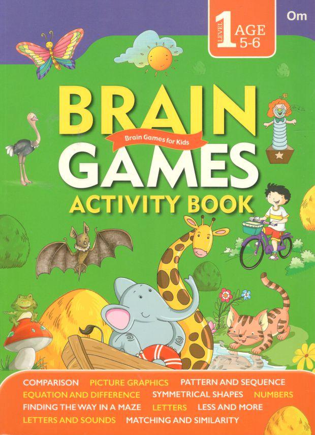 Brain Games Activity Book (Om Kidz)