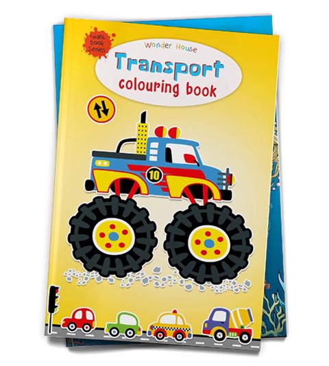 Transport Colouring Book (Jumbo Sized Colouring Books)
