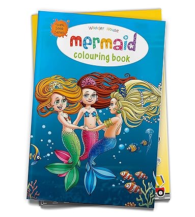 Mermaid Colouring Book (Jumbo Sized Colouring Book)