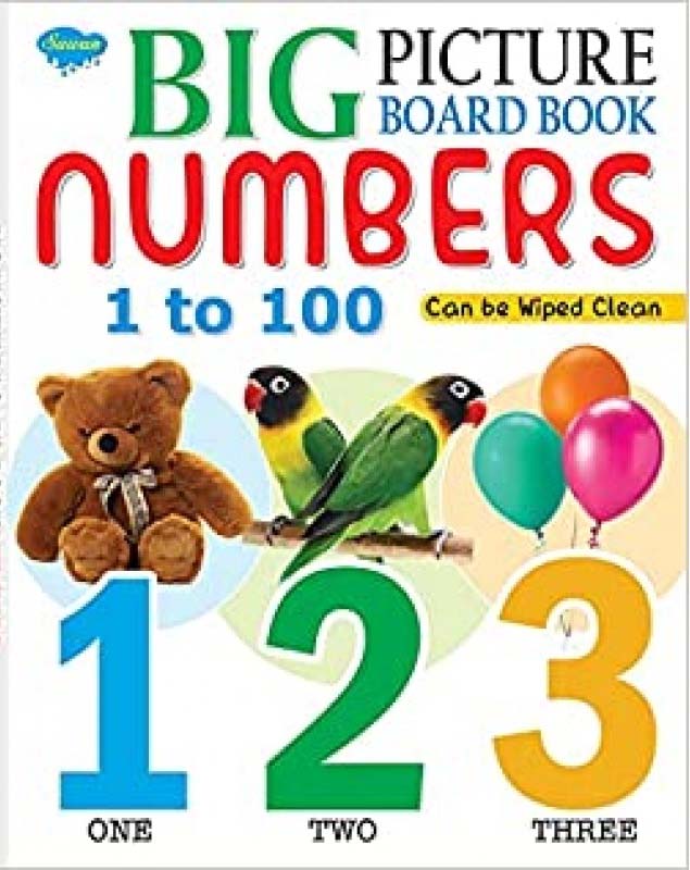 Big Picture Board Book Numbers : 1 to 100