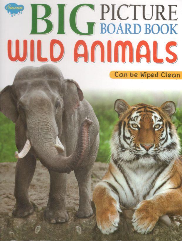 Big Picture Board Book Wild Animals