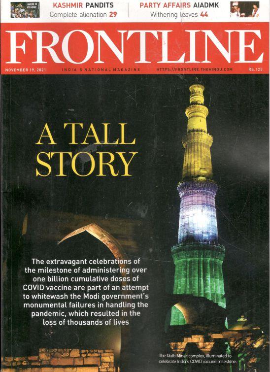 Frontline : November 19, 2021
