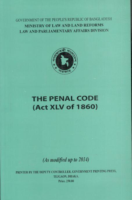 The Penal Code (Act XLV of 1860)