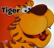 Tiger : Cutout Board Books (Om Kidz)