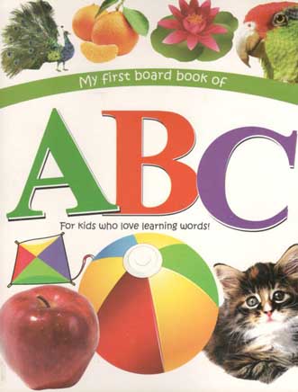 My First Board Book Of ABC