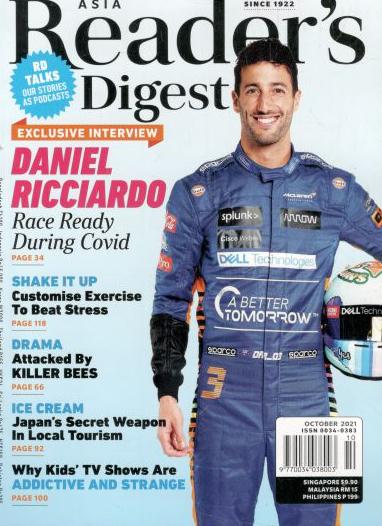 Readers Digest : October  2021