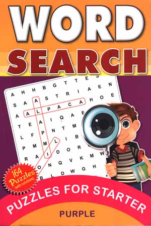 Word Search Puzzles For Starter (Purple)