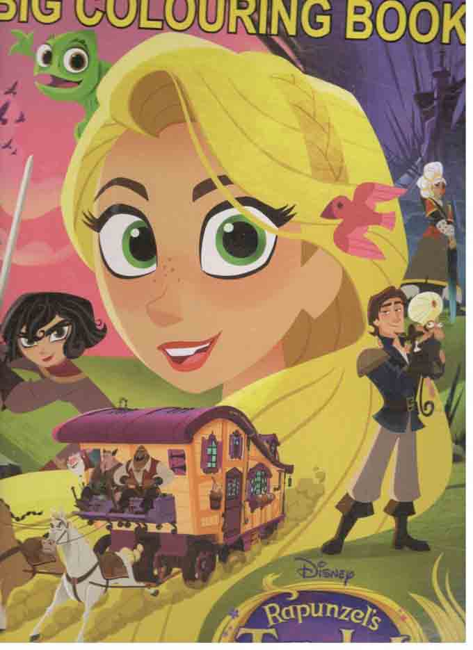 Big Colouring Book : Rapunzels Tangled