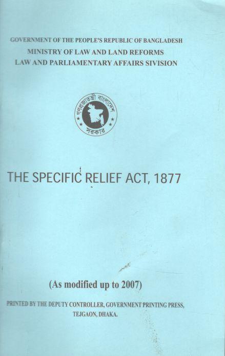 The Specific Relief Act 1877