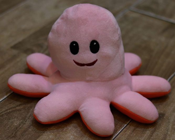 Reversable Octopus : Sad & Smile