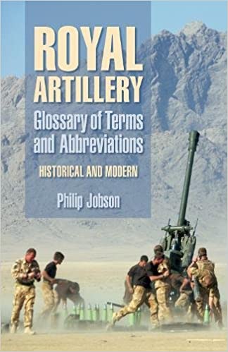 Royal Artillery : Glossary of Terms And Abbreviations