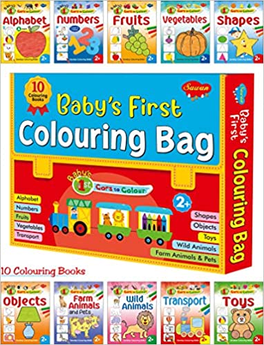 Babys First Colouring Bag