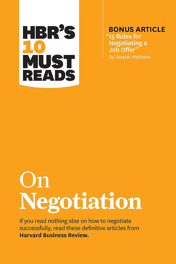 On Negotiation : HBRS 10 Must Reads