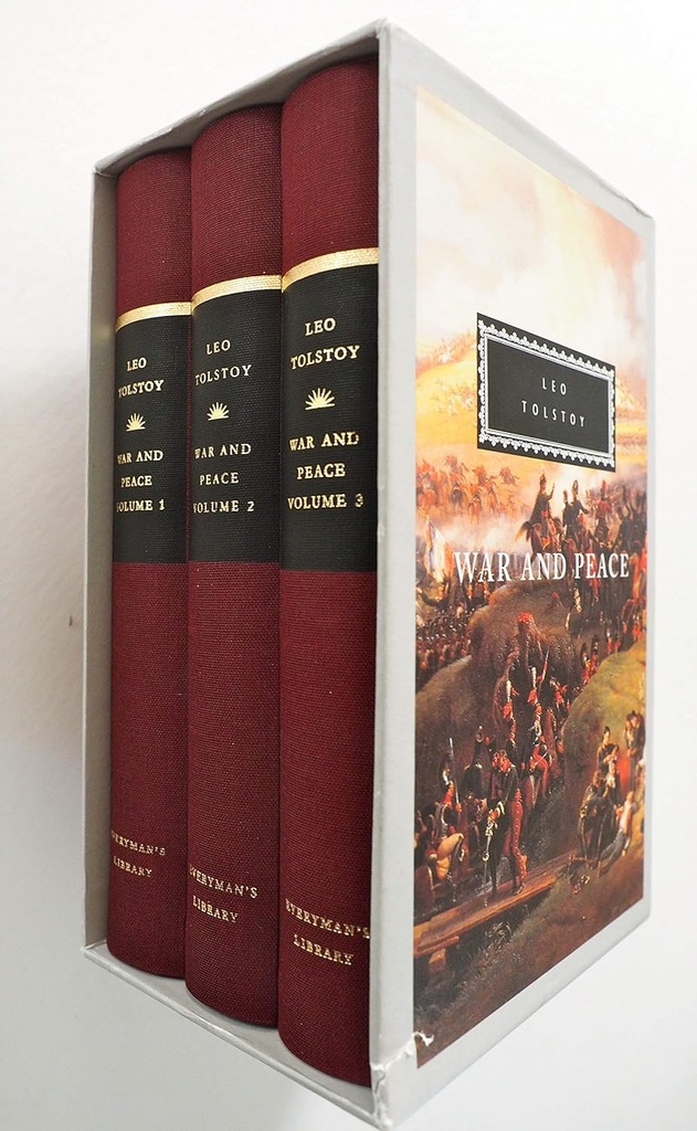 War And Peace : 3 Vol. in 1 Set (Cloth Binding)