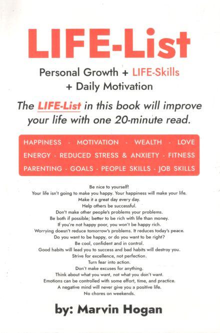 Life List : Personal Growth + Life Skills + Daily Motivation
