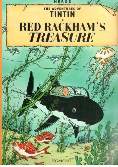 Red Rackhams Treasure : The Adventures of Tintin