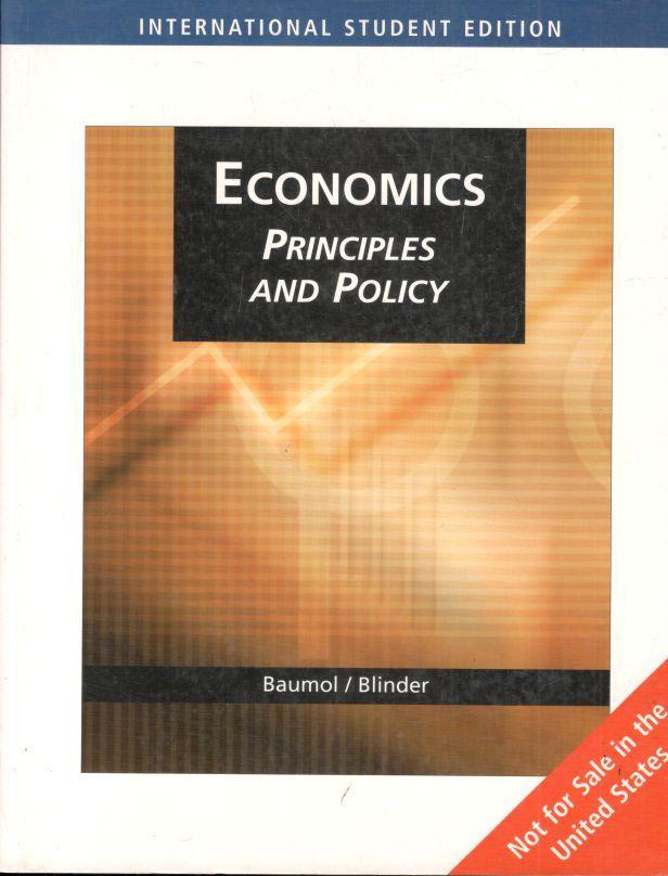 Economics : Principles And Policy