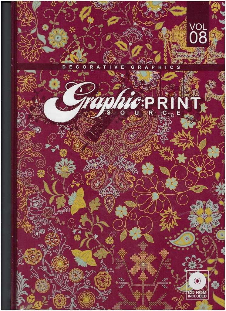 Graphic Print Source : Tropical Prints Vol. 08 (With CD)