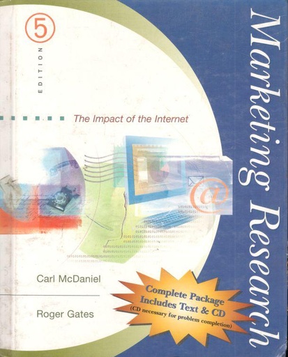 [978047000357-1] Marketing Research : The Impact of the Internet (Edition 5)