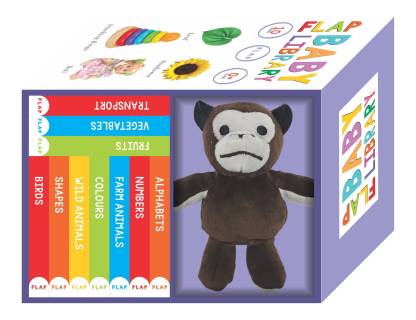 [9789353574321-1] FLAP Baby Library Boxset (With Free Toy)