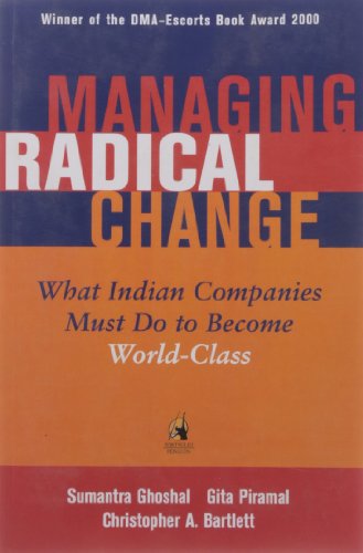 [9780141000220-1] Managing Radical Change : What Indian Companies Must Do To Become World-Class