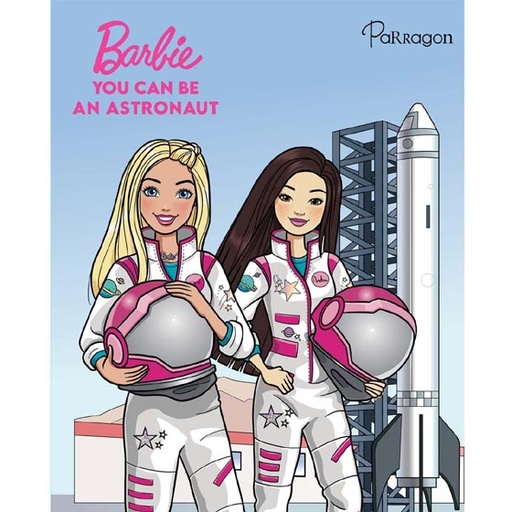 [9789393568076-1] Barbie You Can Be An Astronaut( Padded)
