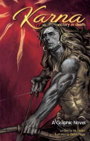[9789381182307-1] Karna : Victory in Death (A Graphic Novel)