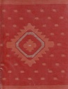 Red Borfi Jamdani (Clear): Item Code: JDNBC860005