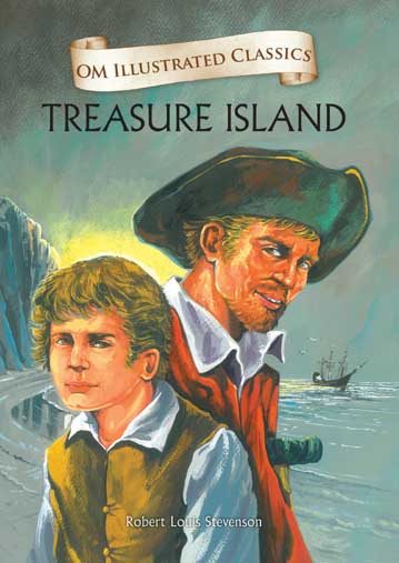 [9789384225469-1] Treasure Island : Om Illustrated Classics