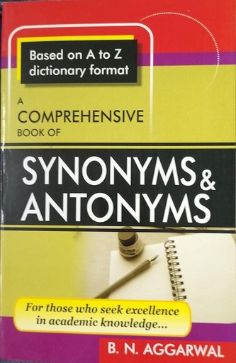 [9788178134826-1] A Comprehensive Book of Synonyms & Antonyms