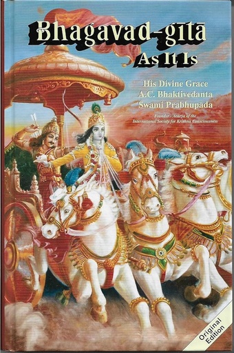 [9789383095452-1] Bhagavad Gita : As It Is (HB) (Medium)