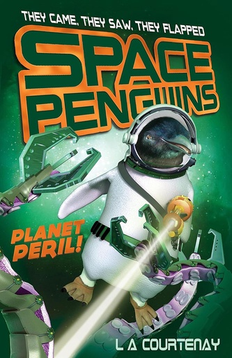 [9781847154316] Space Penguins : Planet Peril