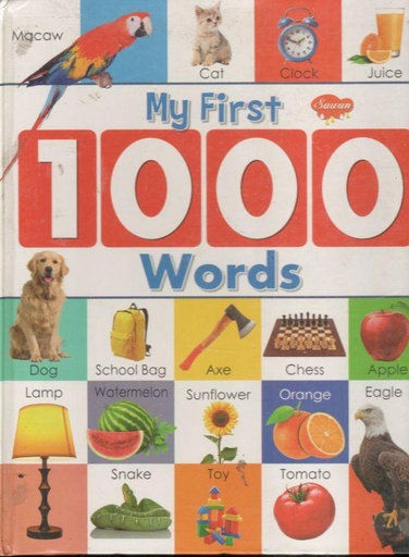 [9789387581692-1] My First 1000 Words (Manoj)