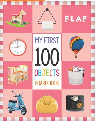 [9789353574284-1] My First 100 Objects Board Book