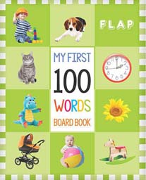 [9789353574277-1] My First 100 Words Board Book