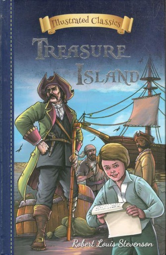 [9789387830851-1] Treasure Island : Illustrated Classics