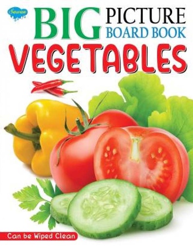 [9789390472765-1] Big Picture Board Book Vegetables