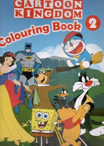 [9789846425451-2] Cartoon Kingdom Colouring Book 2
