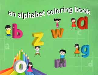 [9789843398475-1] An Alphabet Coloring Book (Ignight)